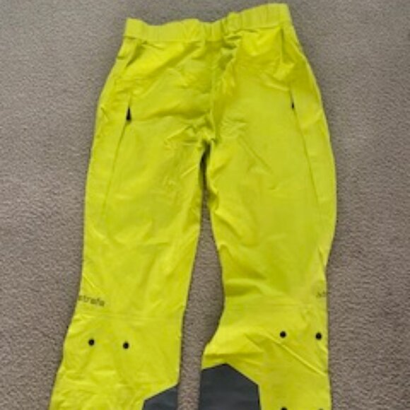 Strafe Men’s Large Shell Pants Safety Neon Yellow - Picture 2 of 5